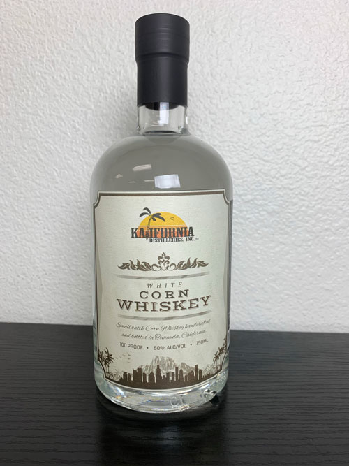 Kalifornia Distillery Corn Whiskey